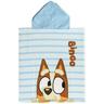 Bluey - Poncho Infantil em Microfibra de 50x115cm