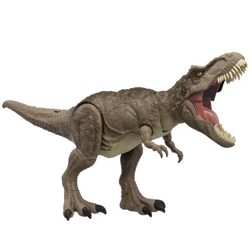 Mattel - Jurassic World - Tirano-saurus Rex ataque total ㅤ