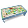 WoodnPlay - Mesa con circuito de tren de madera