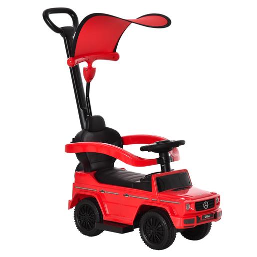 Homcom - Andador 3 em 1 infantil Vermelho