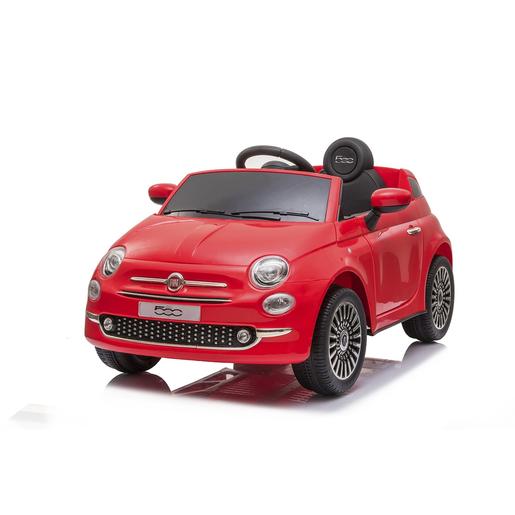 Fiat 500 vermelho Veículo com bateria 12V