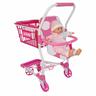 Love Bebé - Carrito de la compra con silla para muñeco