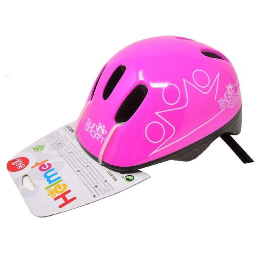 Sun & Sport - Capacete rosa 50-52 cm