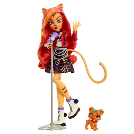 Mattel - Monster High - Boneca Toralei com Mascote ㅤ