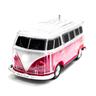 Altifalante bluetooth Volkswagen T1 - Vermelho com luz LED