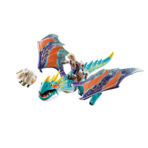 Playmobil - Dragon Racing: Astrid e Tormenta - 70728