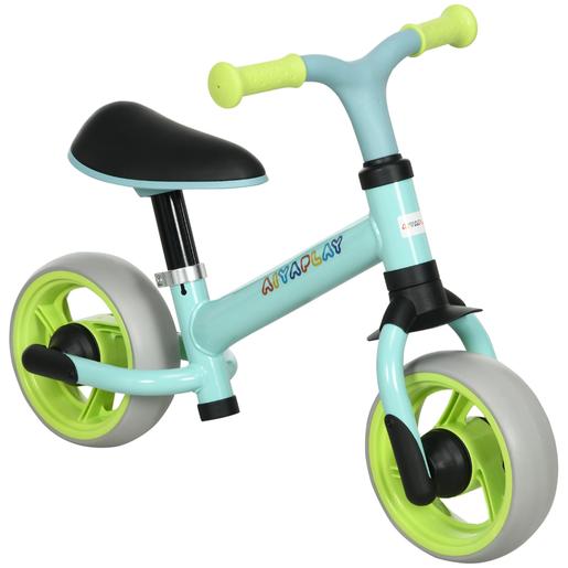 Homcom - Bicicleta de Equilíbrio ajustável Azul