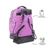 Totto - Mochila escolar ruedas desmontable camuflaje rosa Tiza