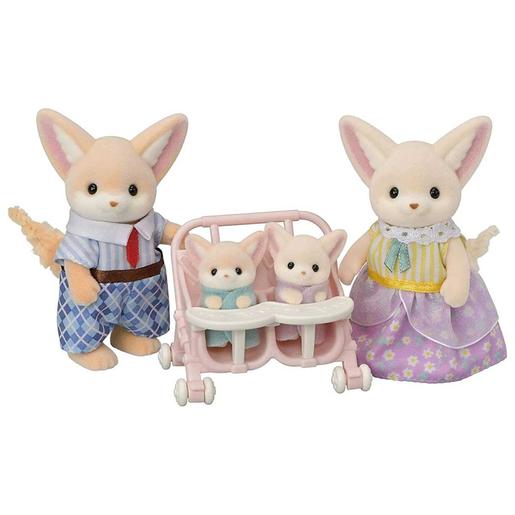 Sylvanian Families - Família Raposa do Deserto: Casa de Bonecas e Figuras de Brinquedo  5696