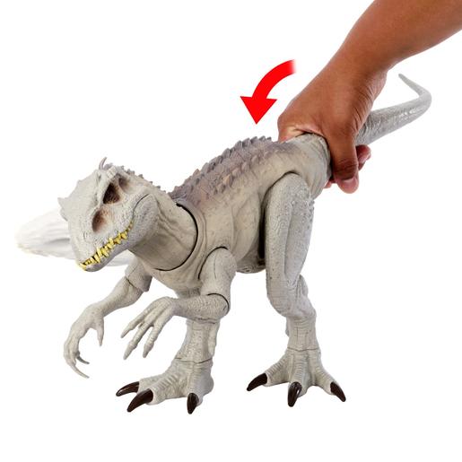 Mattel - Jurassic World - Indominus Rex camufla y conquista, figura de juguete Jurassic World ㅤ