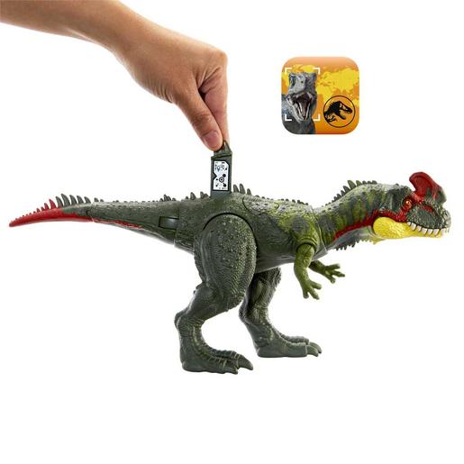 Mattel - Jurassic World - Jurassic World Gigantesco Rastreadores Dinossauro Sinotyrannus de brinquedo ㅤ