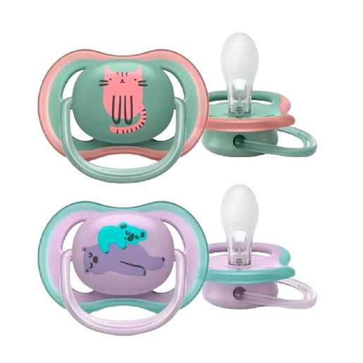 Philips Avent - Chupetas ultra air 6-18 meses