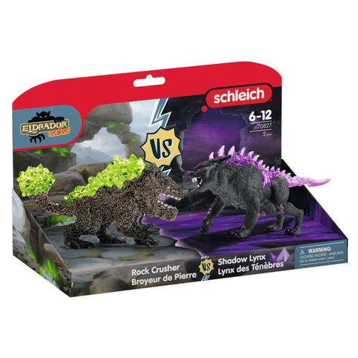 Schleich - Eldrador - Linces das Sombras vs Esmaga-Rochas ㅤ