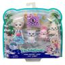 Enchantimals - Muñeca Pristina Polar Bear con Mascotas