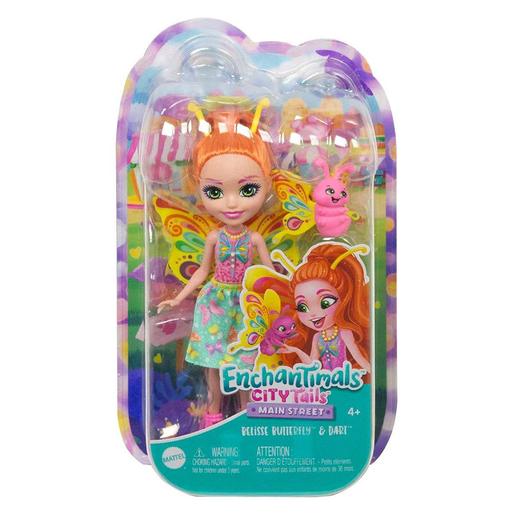 Enchantimals - Belisse Butterfly e Dart - Pack City Tails Main Street