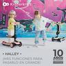 Kinderkraft - Trotinete Tri-scooter Halley Rosa