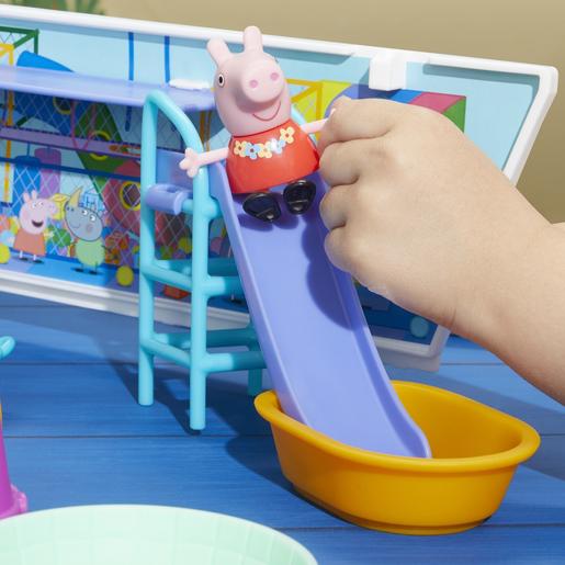 Hasbro - Porquinha Peppa - Cruzeiro de jogo com vários níveis e 17 peças ㅤ