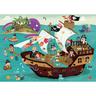 Educa Borrás - Barco pirata - Puzzle detectives 50 piezas