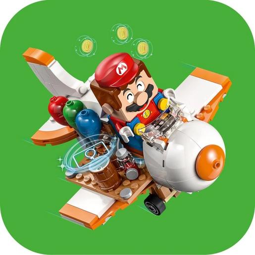 LEGO - Super Mario - Set de expansión: vagoneta minera, construcción de pista de juguete y avión, con 4 figuras de personajes (Varios modelos) 71425