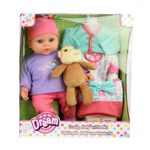 Bebé con Mascota Dream Collection (varios modelos)