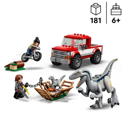 LEGO Jurassic World - Captura de los velocirraptores Blue y Beta - 76946