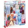 Clementoni - Frozen - Quebra-cabeça infantil de 20 peças Frozen 2 ㅤ