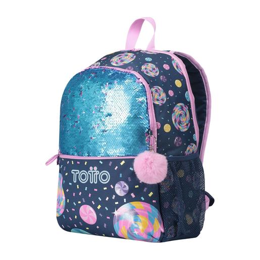 Totto - Mochila escolar grande Sweet Candy