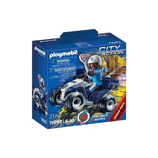 Playmobil - Polícia Speed Quad - 71093