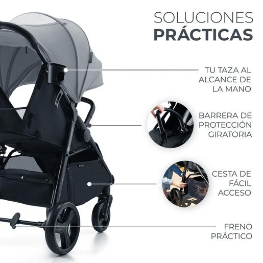 Kinderkraft - Carrinho de Passeio Rine Cinzento Moonlight