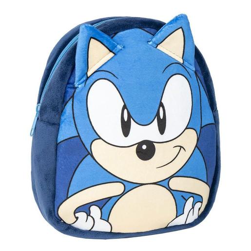 Mochila de Creche de Peluche Sonic ㅤ