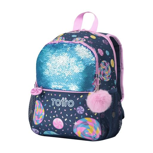 Totto - Mochila escolar pequena Sweet Candy