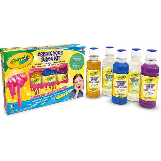 Crayola - Kit para criar slime de cores Crayola ㅤ