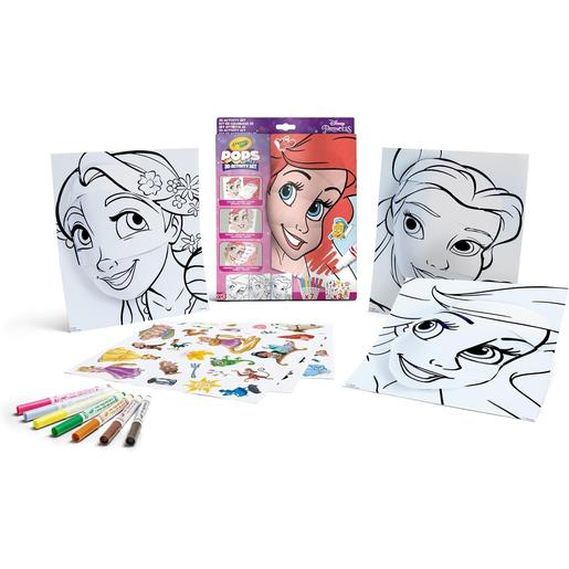 Crayola - Princesas Disney - Jogo de atividades 3D Pops Disney Princess ㅤ