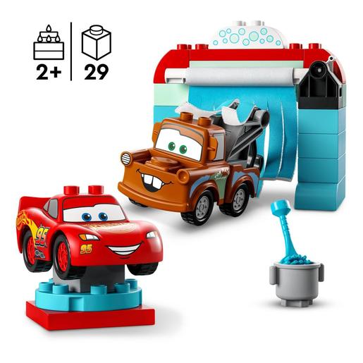 LEGO Duplo - Divertida Lavagem Automática de Carros de Faísca McQueen e Mate - 10996