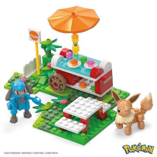 Mattel - Pokemon - MEGA Construx Pokemon Picnic Poke Puff Conjunto de blocos ㅤ