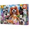 Educa Borrás - Selfie de animais - Puzzle 200 peças