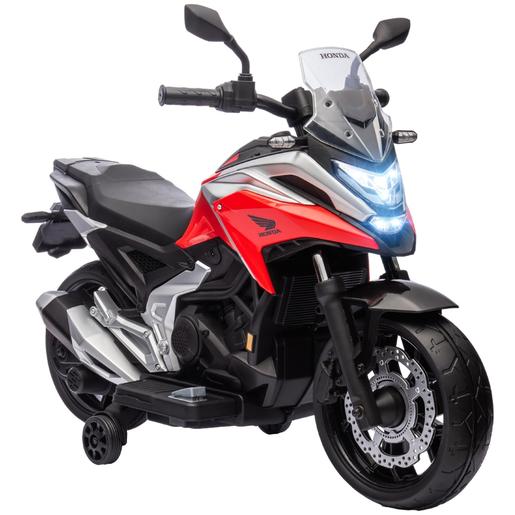 Homcom - Moto elétrica infantil Honda Vermelho/Preto