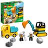 LEGO DUPLO - Camión y excavadora con orugas - 10931