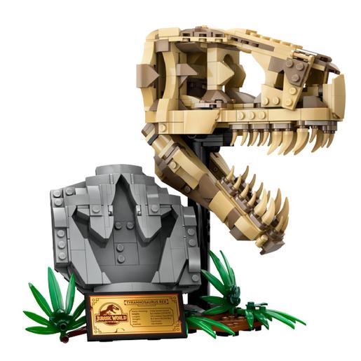 LEGO Jurassic World - Fósseis de dinossauro: Crânio de T. Rex - 76964