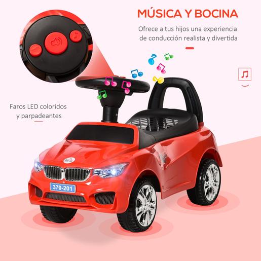 Homcom - Coche correpasillos rojo