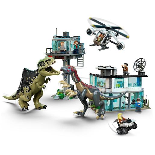 LEGO Jurassic World - Ataque del Giganotosaurio y el Therizinosaurio - 76949