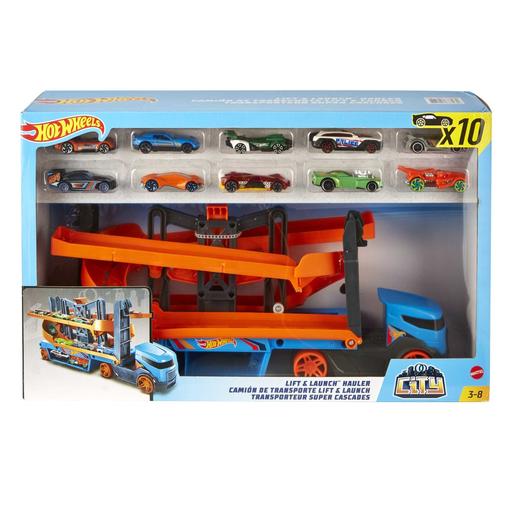 Hot Wheels - Mega camião lançador ㅤ