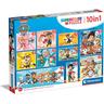 Clementoni - Patrulha Pata - Puzzle infantil progressivo 10 em 1 da Patrulha Canina ㅤ