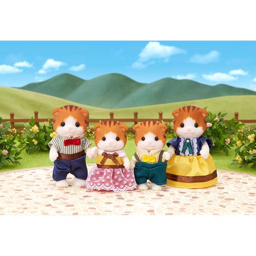 Sylvanian Families - Família de Gatos Mapple