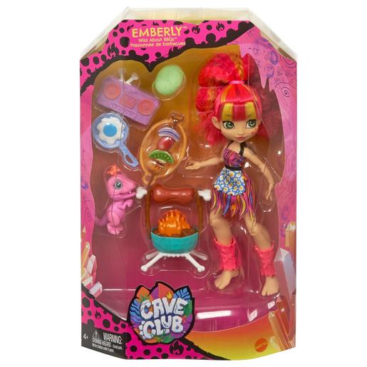 Cave Club - Boneca Emberly - Playset BBQs