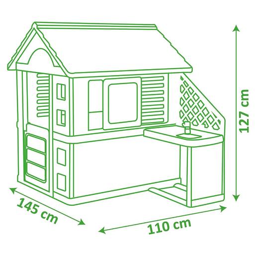 Smoby - Casita infantil Nature II