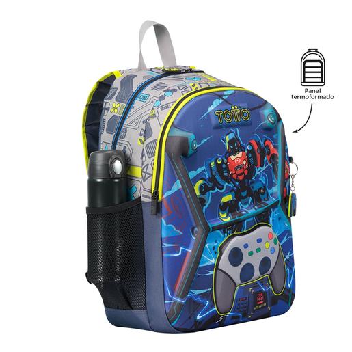 Totto - Mochila escolar grande Monark