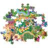 Clementoni - Puzzle de Alice no país das Maravilhas, 1000 peças, multicolorido, fabricado na Itália ㅤ