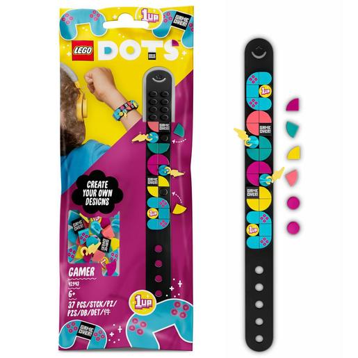 LEGO Dots - Pulseira com amuletos gamer - 41943