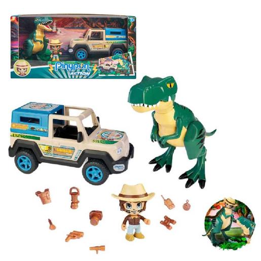 Pinypon Action - Wild pick up com dinossauro